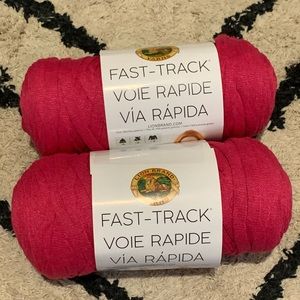 Lion Brand Fast Track Yarn - 2 Skeins
